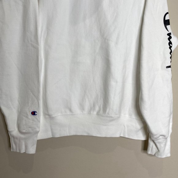 Faze Clan x Champion White Ghost Pullover Hoodie - Picture 4 of 11